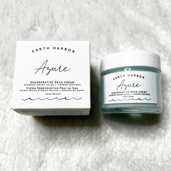 NIB Earth Harbor Azure Regenerative Neck Cream, Full Size, 60ml - Picture 2 of 9